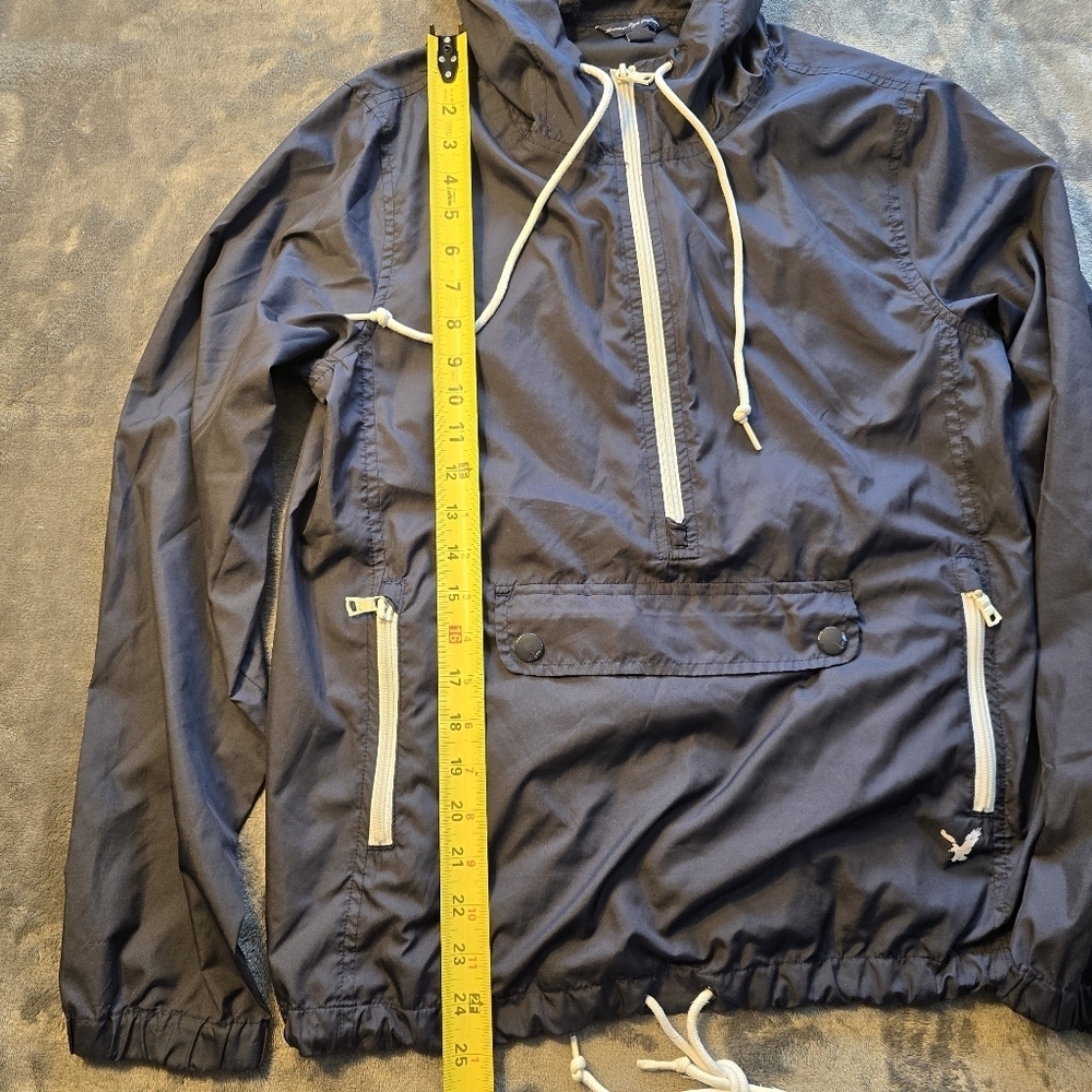 American Eagle Half Zip Windbreaker Size Small - Picture 11 of 13